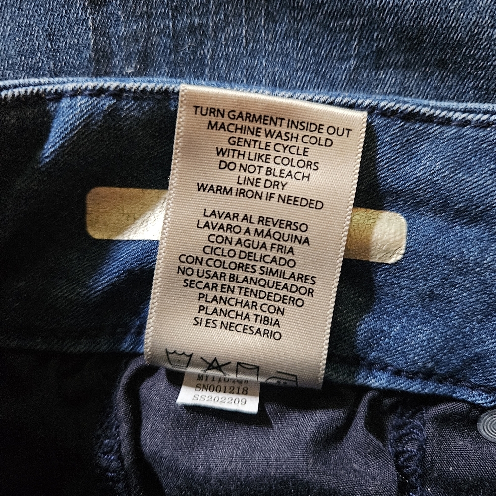 Seven7 Women's Medium Blue Skinny Jeans - Picture 10 of 10